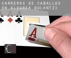 Carreras de caballos en  Dulantzi / Alegría